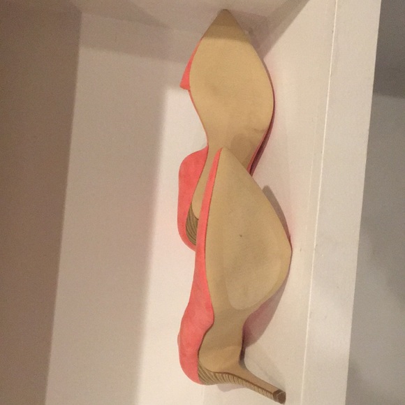 Peach heels brand new super cute - Picture 2 of 2